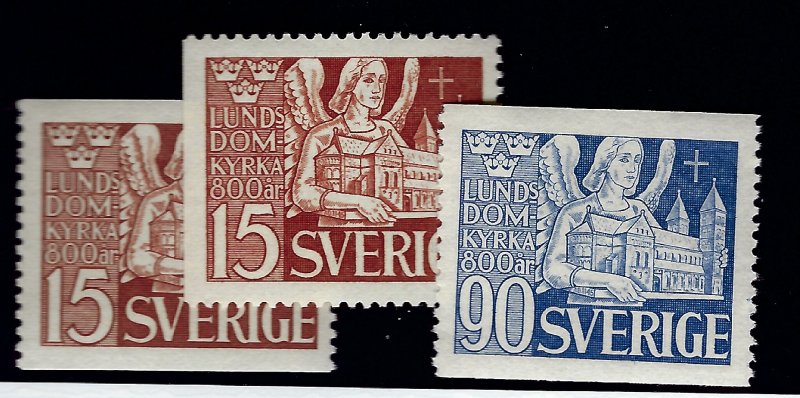 Sweden^ SC#369, 371, 372 Mint F-VF SCV $10.00...Bid to Win!