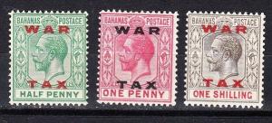 Bahamas Scott MR11-MR13 Mint hinged