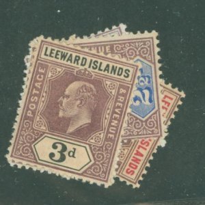 Leeward Islands #20-24 Unused