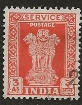 India  ^ Scott # O118 - Used