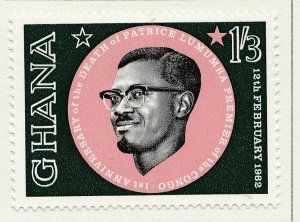 1962 GHANA 1s3d MH* Stamp A4P42F40221-