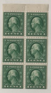 424d 1c Washington Booklet Pane
