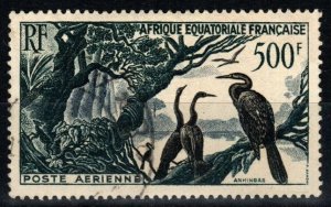 French Equatorial Africa #C37 F-VF Used CV $8.00  (X398)