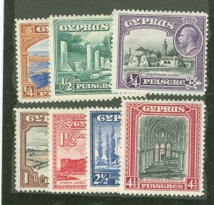 Cyprus #125-31 Unused