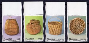 Namibia 1997 Sc#830/833  BASKETS Set (4) MNH