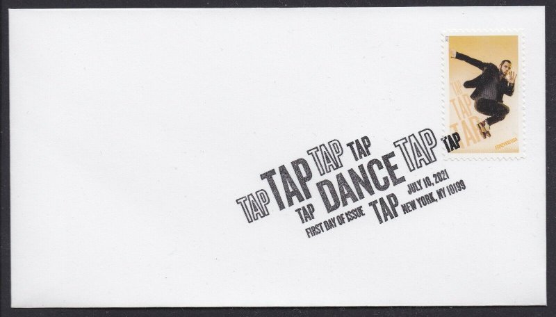 US 5609-5613 Tap Dance (set of 5) BWP FDC 2021
