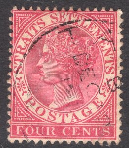 STRAITS SETTLEMENTS SCOTT 43