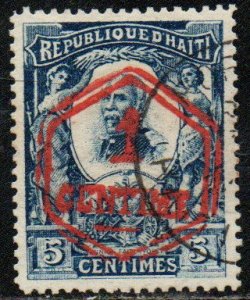 Haiti Sc #104 Used