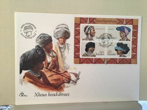 Transkei 1981 Xhosa Headress  Large stamps cover Ref R25653