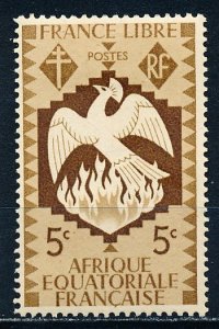 French Equatorial Africa #142 Single MH