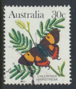 Australia SG 792a  Used  SC# 875A  Hairstreak Butterfly 1983  see scan 