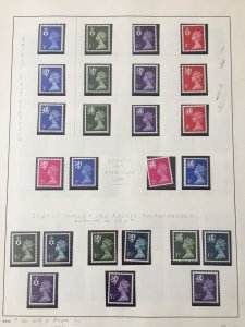 Great Britain Regionals Definitives MNH(Aprx 170)Face Postage HP707 ) 