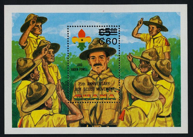 Ghana 877 MNH Scouts, o/p