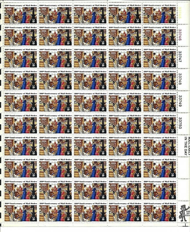 ORLEY STAMPS US SCOTT Cat # 1468  8¢ Mail Order Business  MINT SHEET MNH/OG