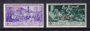 TRIPOLITANIA — SCOTT 38, 39 — 1930 FERRUCCI ISSUE — MNH — SCV $29