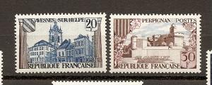 France 935-936 MNH