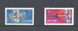 Vietnam 1965 MNH Stamps Scott 340-341 imperf Space Astronauts Flight