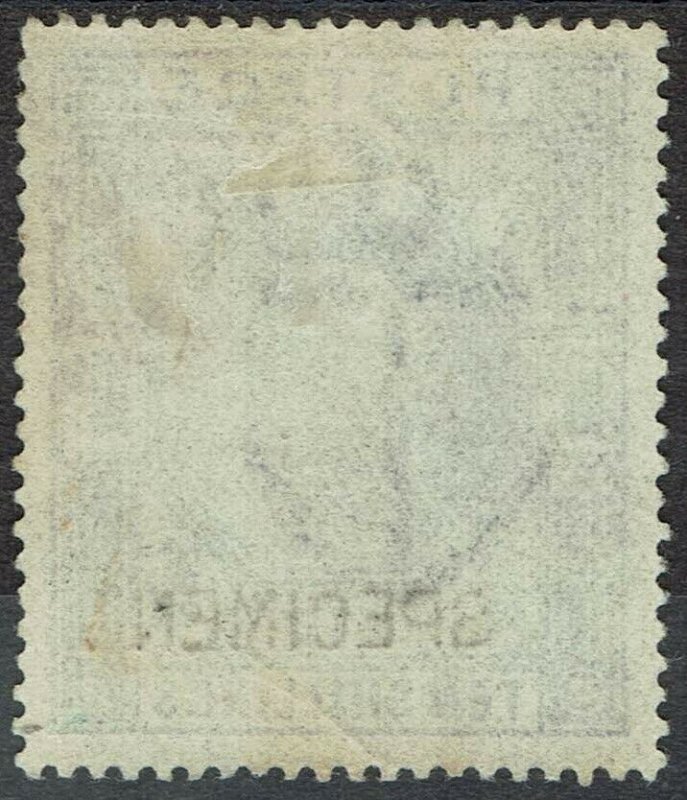 GREAT BRITAIN 1902 KEVII SPECIMEN 10/- 