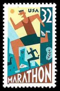 PCBstamps   US #3067 32c Marathon, MNH, (21)