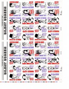 #2819/28 1994 Stars of the Silent Screen S/S