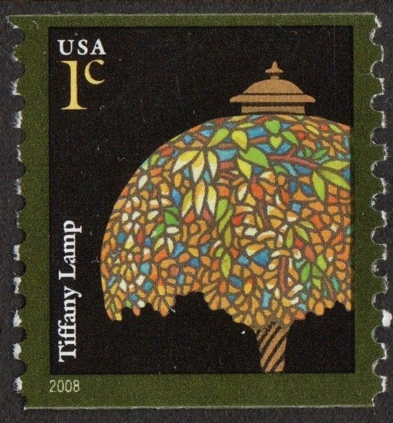 SC#3758A 1¢ Tiffany Lamp Coil Single (2008) MNH