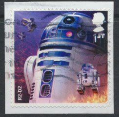 Great Britain SG 4018 SC# 3664j Used Self Adhesive Star Wars  see details 