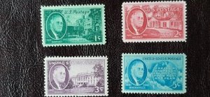 US Scott #930-933; FDR; 4 stamp set; MNH, og. F/VF centering