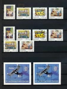 POLAND 2000/1 MNH Used (Appx 100 Items) (DD480)