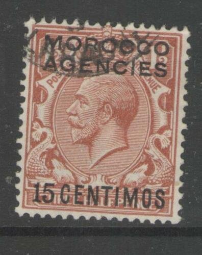 MOROCCO AGENCIES SG145 1929 15c ON 1½d FINE USED 