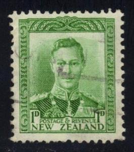 New Zealand #227A King George VI; Used