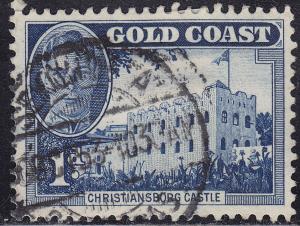 Gold Coast 131 USED 1948 Christiansborg Castle, Accra