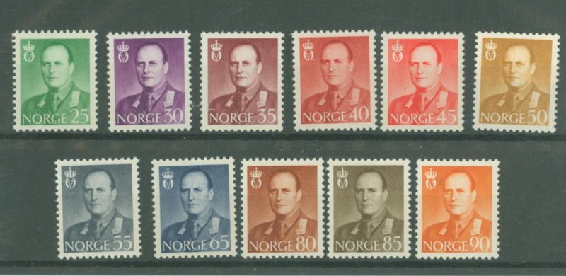 Norway #360-369  Single (Complete Set)