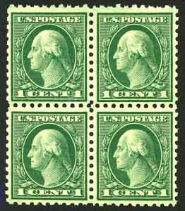 U.S. #538 MINT Block OG NH 