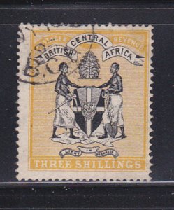 British Central Africa 27 U Coat Of Arms