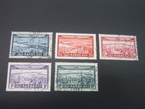 French Morocco 1933 Sc C14,16-9 FU