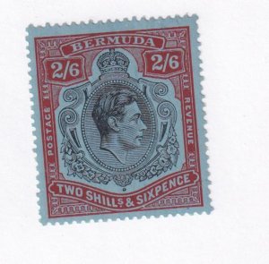 BERMUDA # 94-95 VF-MNH KGV1 2/6sh  CAT VALUE $130 KIMSS30 (REF5675)
