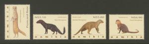 Namibia Sc# 1250-3 MNH Mongooses
