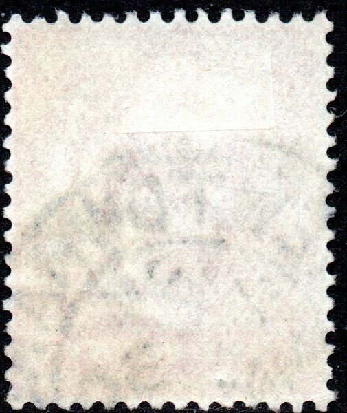 1902 Sg 220 1d bright scarlet with Newtonards County Down Double Circle Cancel