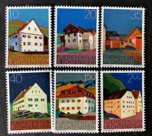 Liechtenstein 638-641, 648,649 MNH