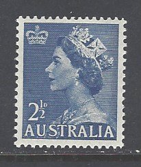 Australia Sc # 256A mint never hinged (BC)