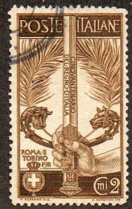Italy   Scott 119  Used