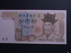 KOREA BANK OF KOREA-1000 WON UNCIRCULATED-MINT VF  WE SHIP TO WORLD WIDE