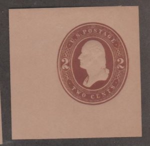 U.S. Scott #U263 Washington - Embossed Stamped Envelope - Mint Single