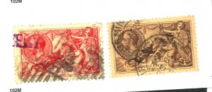 GREAT BRITAIN #180 222 USED FVF Cat $140