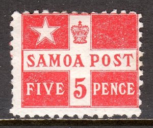 Samoa - Scott #23a - P11 - MH - See description - SCV $100