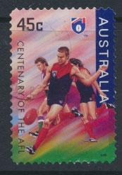 Australia SG 1614  Used  Self Adhesive - Australian Rules