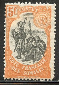 Somali Coast # 63, Mint Hinge Remain.