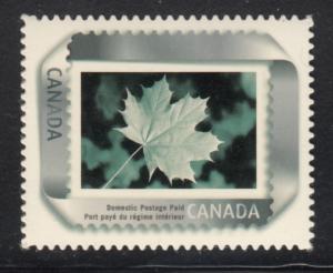 Canada 2004 MNH Sc #2063i (49c) Silver Ribbon Picture Postage Die cut to shap...