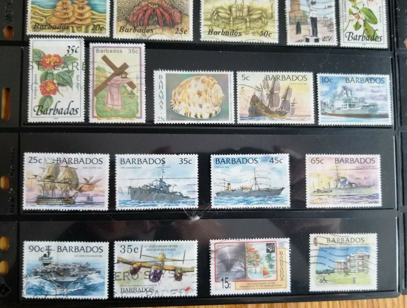 Small Collection of Barbados Stamps (Mid18)