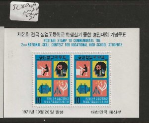 SOUTH KOREA  SC802A   MINI SHEET          MNH      P1202F H
